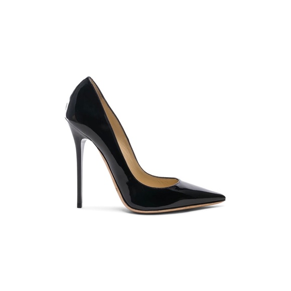 Jimmy Choo Anouk 120 Patent Leather Pump - Picture 1 of 15